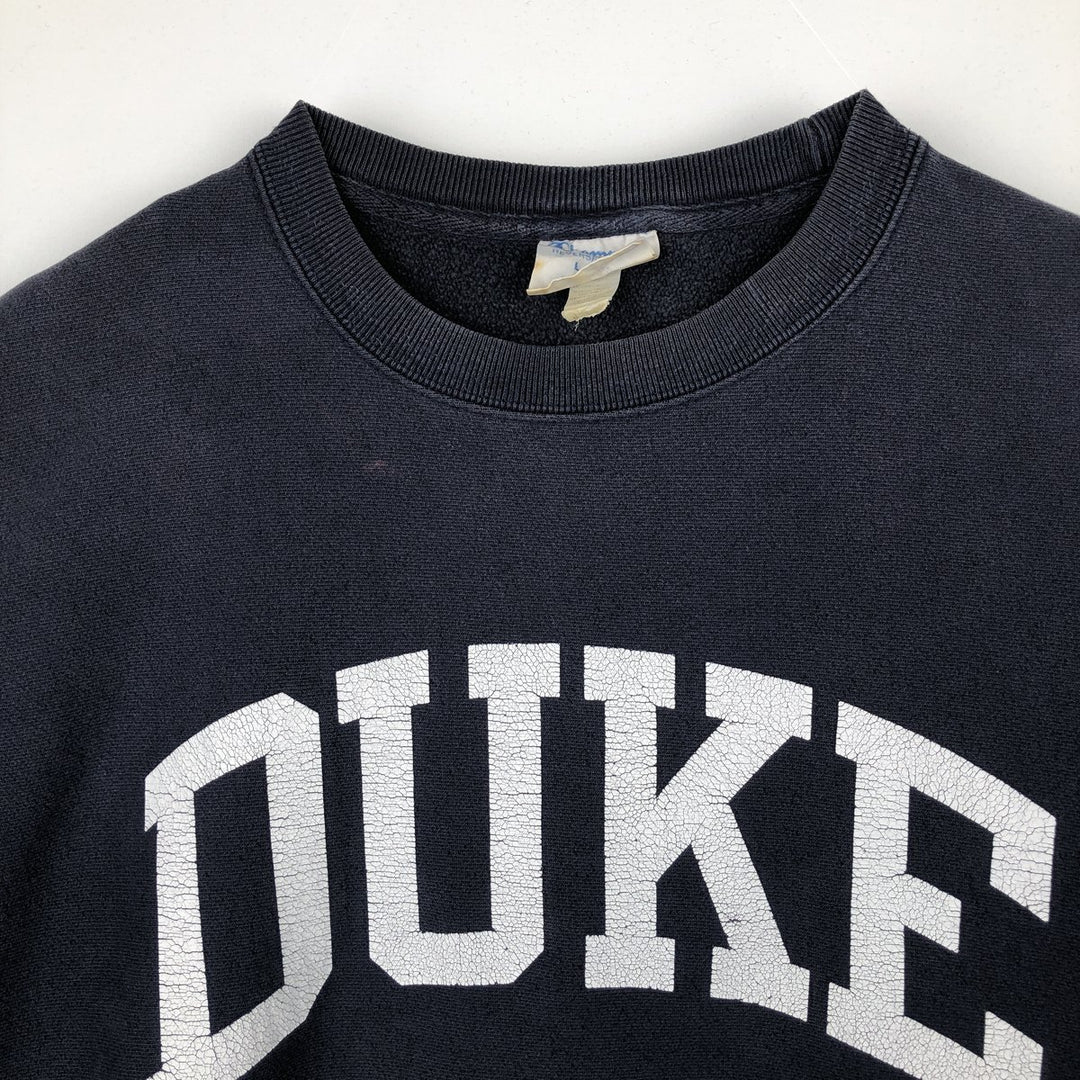 Champion REVERSE WEAVE Reverse Weave College Sweatshirt Trainer Men's L size cotton navy blue type Vintage Second Hand