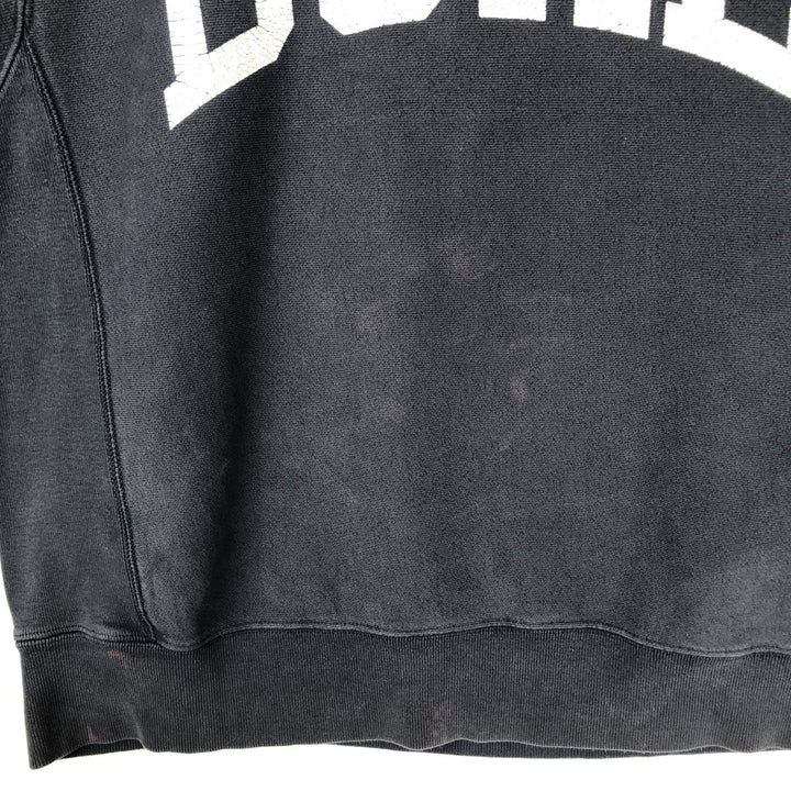 Champion REVERSE WEAVE Reverse Weave College Sweatshirt Trainer Men's L size cotton navy blue type Vintage Second Hand