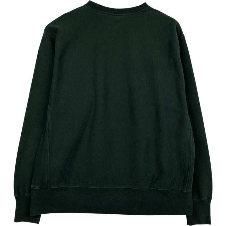 Champion REVERSE WEAVE Advertising Sweatshirt, Men's Size L cotton green type Vintage Second Hand