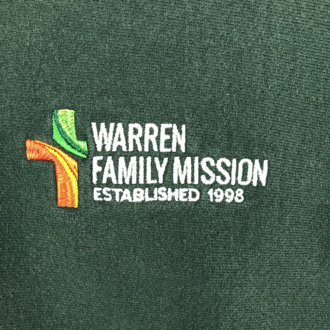 Champion REVERSE WEAVE Advertising Sweatshirt, Men's Size L cotton green type Vintage Second Hand