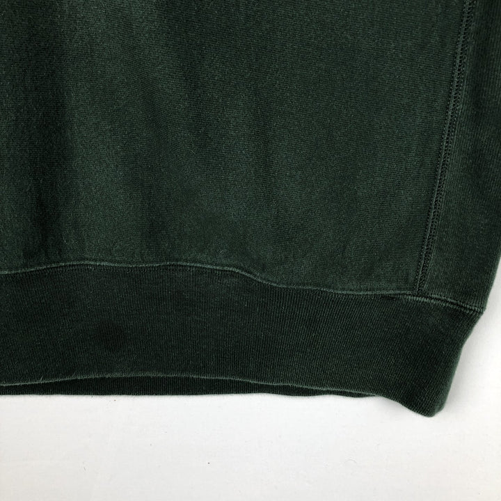 Champion REVERSE WEAVE Advertising Sweatshirt, Men's Size L cotton green type Vintage Second Hand