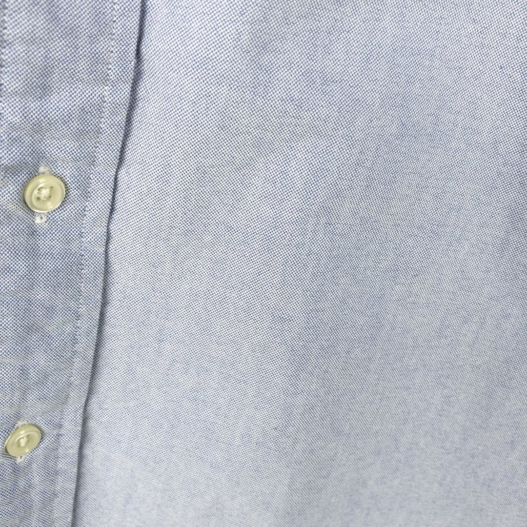 Ralph Lauren BLAKE short sleeve button down shirt, men's size L cotton Blue type light blue Vintage Second Hand