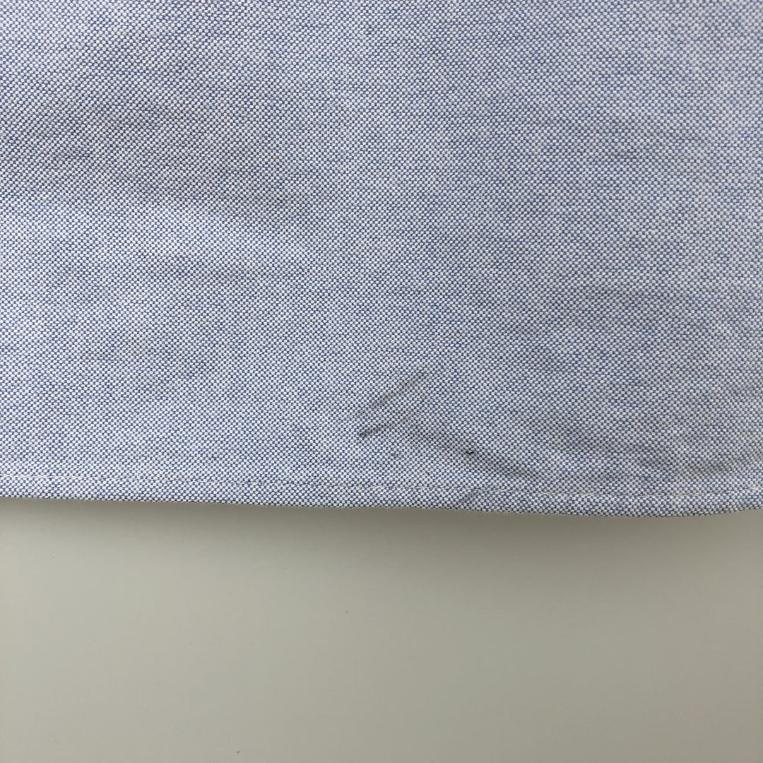 Ralph Lauren BLAKE short sleeve button down shirt, men's size L cotton Blue type light blue Vintage Second Hand