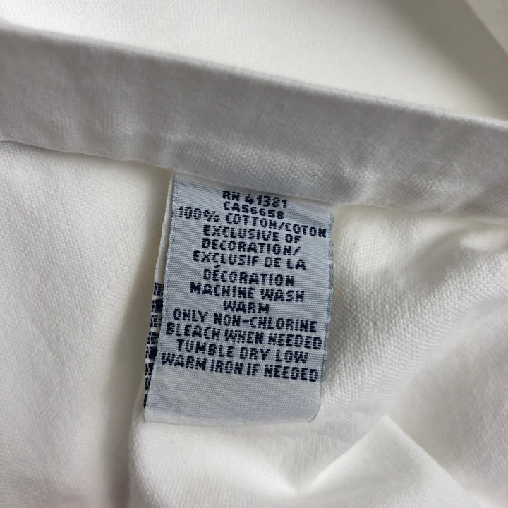 Ralph Lauren Classic Fit Short Sleeve Button Down Shirt Men's XL cotton white type Vintage Second Hand