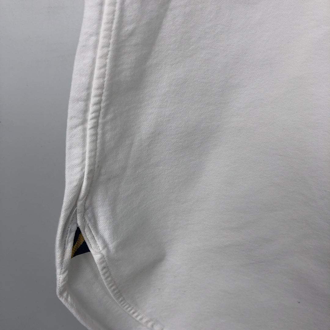 Ralph Lauren Classic Fit Short Sleeve Button Down Shirt Men's XL cotton white type Vintage Second Hand