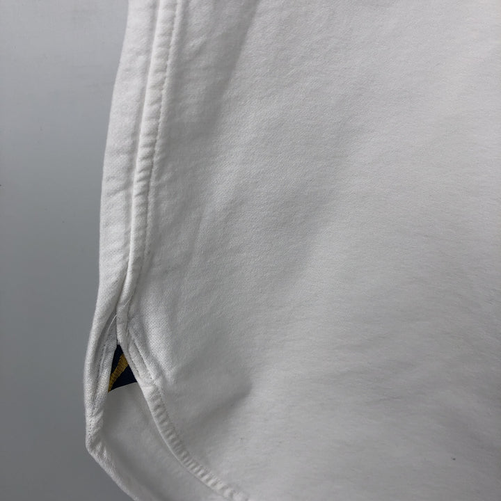 Ralph Lauren Classic Fit Short Sleeve Button Down Shirt Men's XL cotton white type Vintage Second Hand