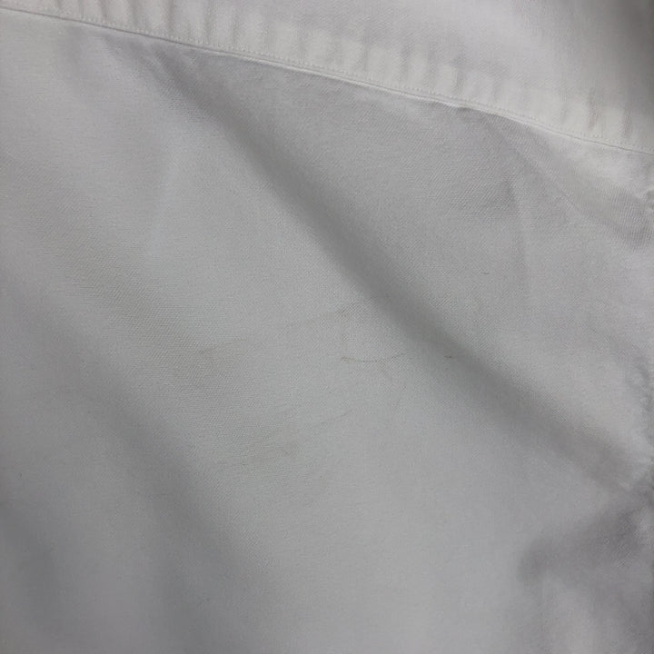 Ralph Lauren Classic Fit Short Sleeve Button Down Shirt Men's XL cotton white type Vintage Second Hand