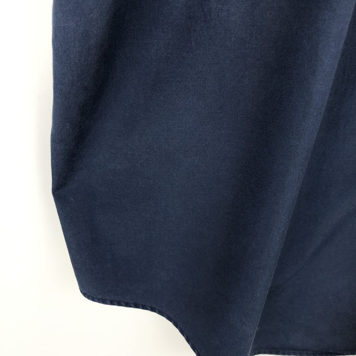 Ralph Lauren Classic Fit Short Sleeve Button Down Shirt Men's XL cotton navy blue type Vintage Second Hand