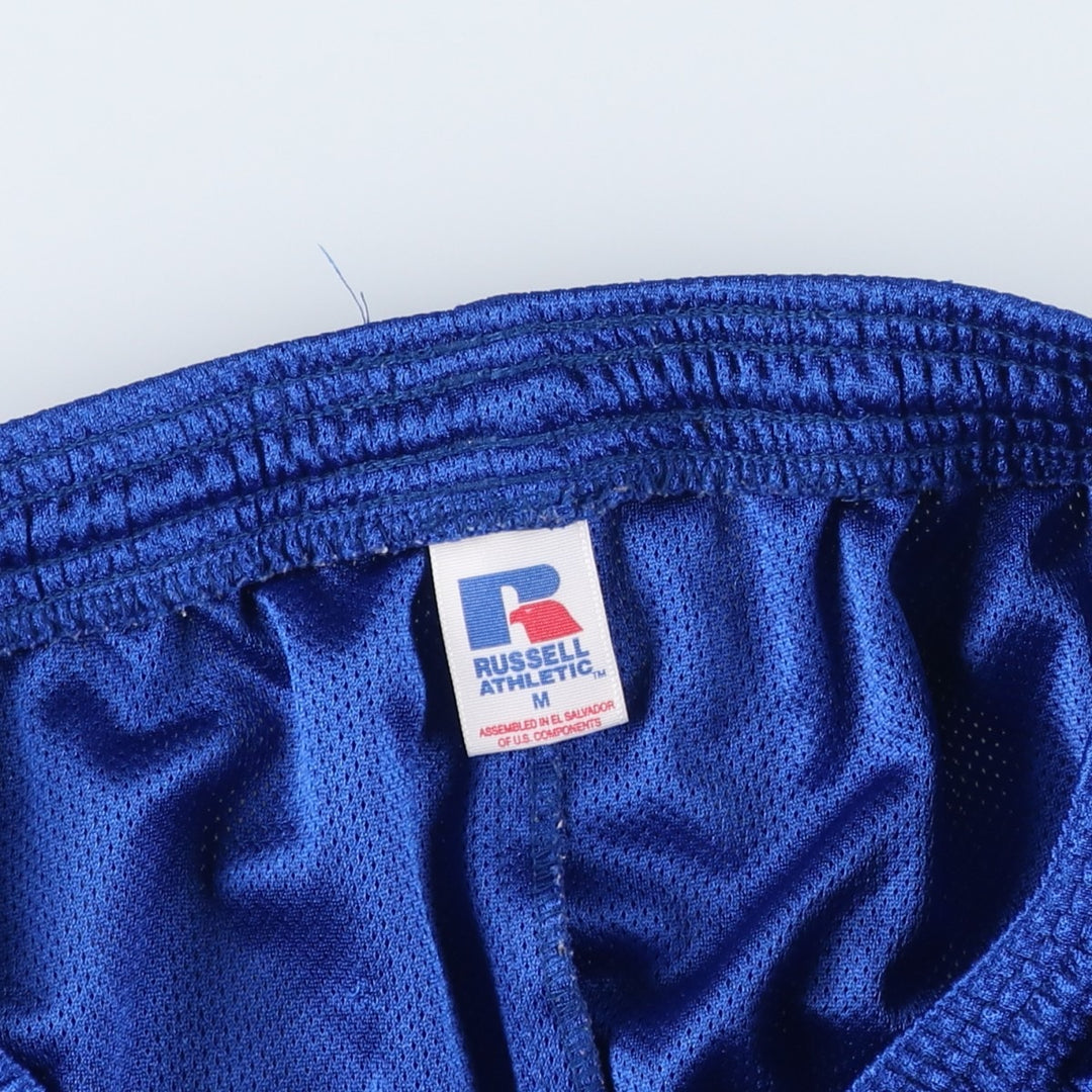 90'S Russell College Mesh Shorts, Men's Size M (Equivalent), Vintage polyester blue type Vintage Second Hand