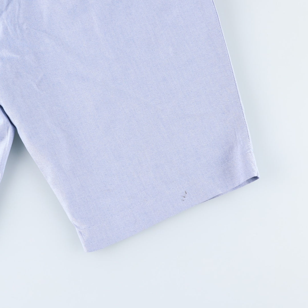 Ralph Lauren POLO by Ralph Lauren cotton shorts, men's size W35 (approx.) cotton Blue type light blue Vintage Second Hand