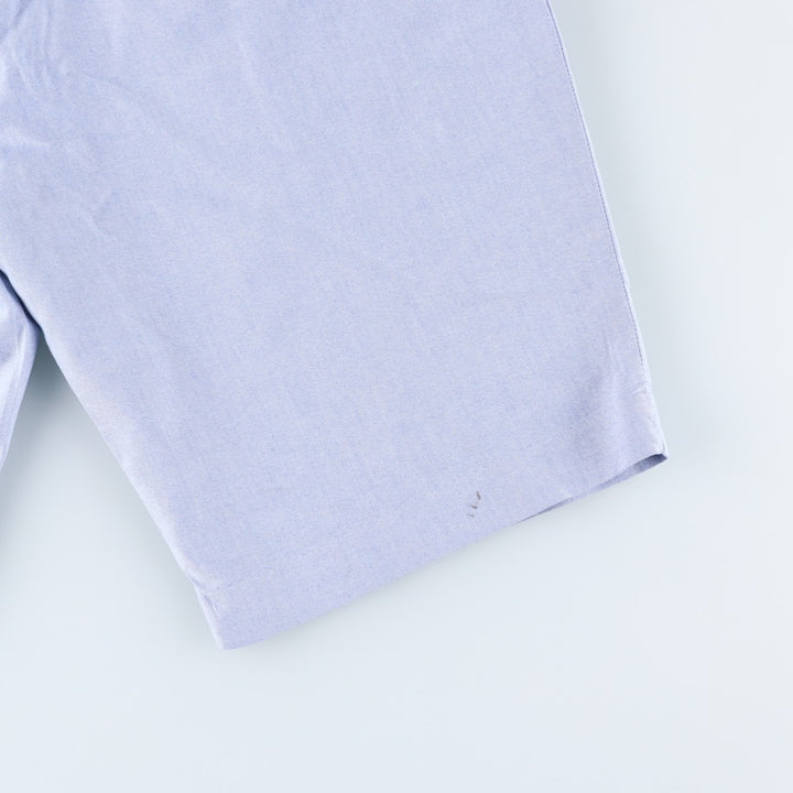 Ralph Lauren POLO by Ralph Lauren cotton shorts, men's size W35 (approx.) cotton Blue type light blue Vintage Second Hand