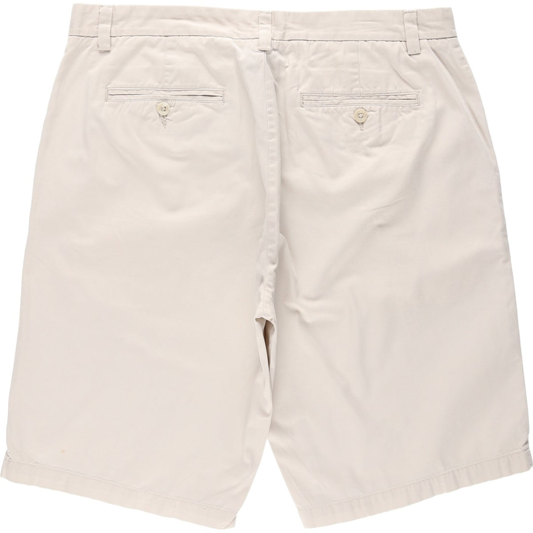 90s-00'S Calvin Klein cotton shorts, men's size W34 (approx.), vintage. cotton Beige type Vintage Second Hand