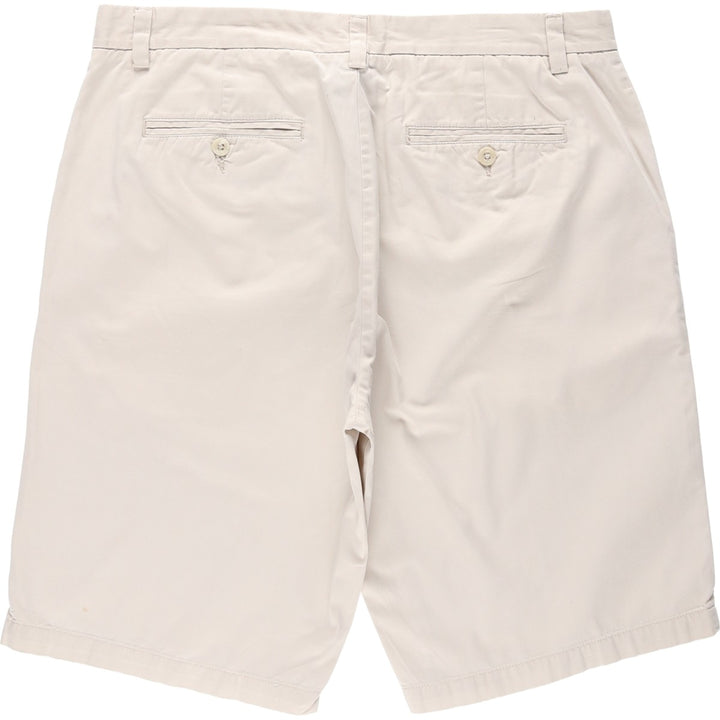 90s-00'S Calvin Klein cotton shorts, men's size W34 (approx.), vintage. cotton Beige type Vintage Second Hand