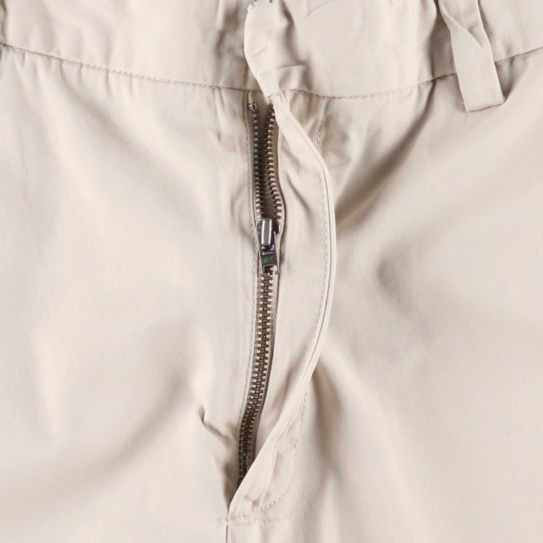 90s-00'S Calvin Klein cotton shorts, men's size W34 (approx.), vintage. cotton Beige type Vintage Second Hand