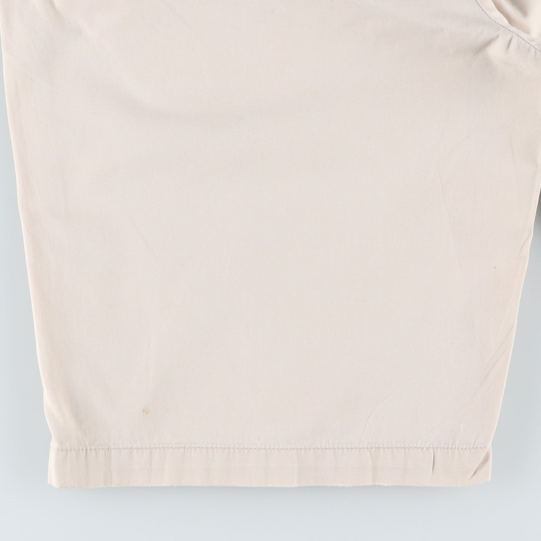 90s-00'S Calvin Klein cotton shorts, men's size W34 (approx.), vintage. cotton Beige type Vintage Second Hand