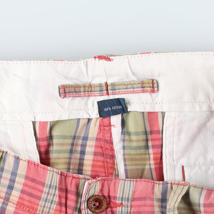 Ralph Lauren POLO by Ralph Lauren cotton shorts, men's size W32 (approx.) cotton red type Vintage Second Hand
