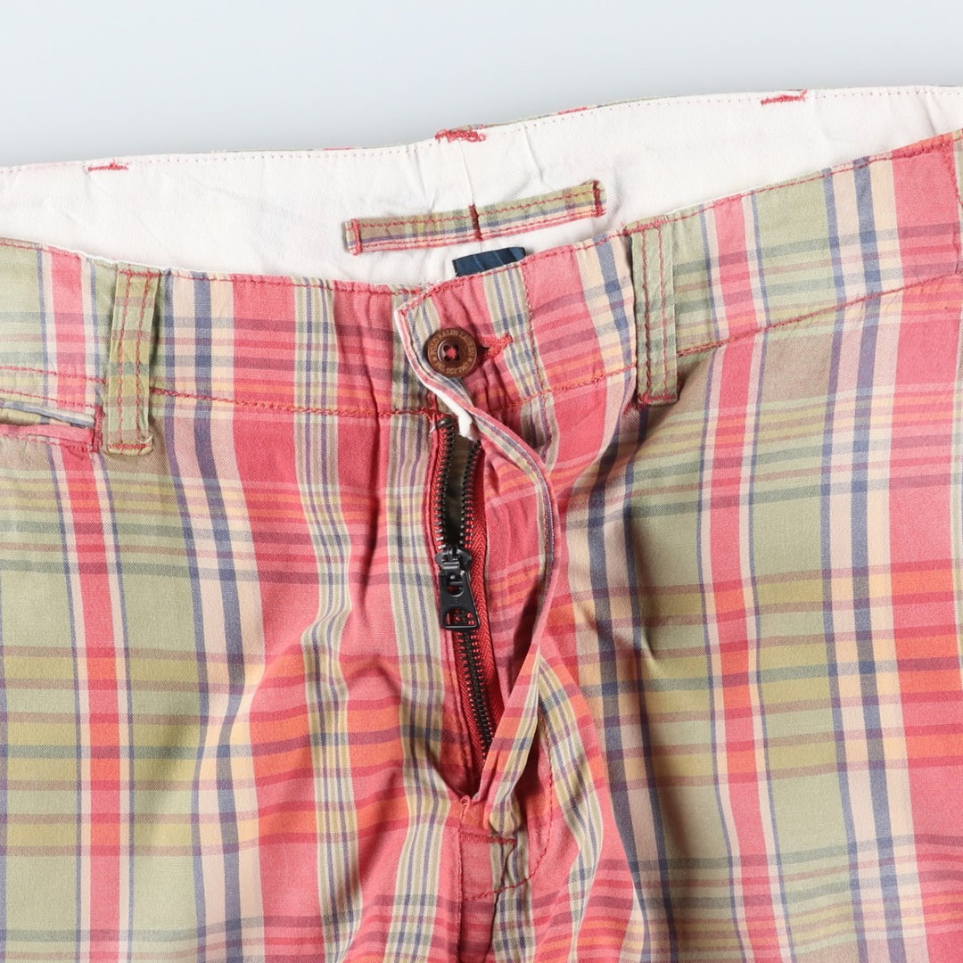 Ralph Lauren POLO by Ralph Lauren cotton shorts, men's size W32 (approx.) cotton red type Vintage Second Hand