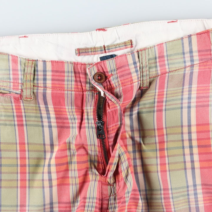 Ralph Lauren POLO by Ralph Lauren cotton shorts, men's size W32 (approx.) cotton red type Vintage Second Hand