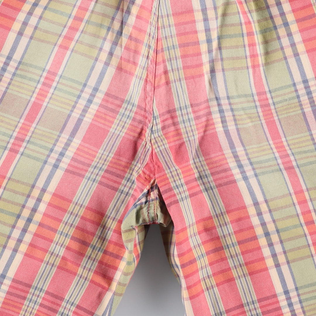 Ralph Lauren POLO by Ralph Lauren cotton shorts, men's size W32 (approx.) cotton red type Vintage Second Hand