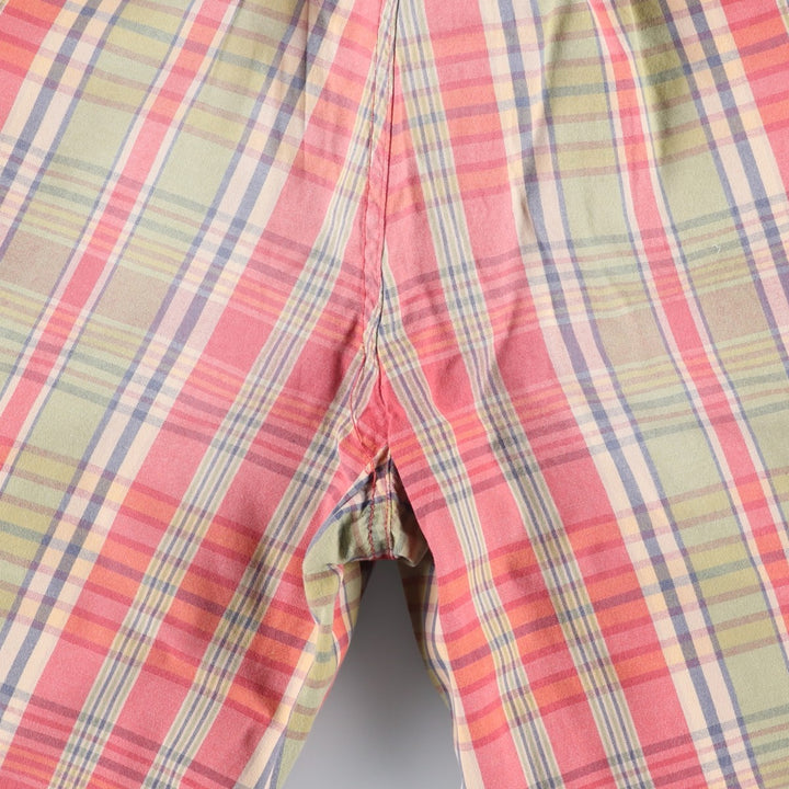 Ralph Lauren POLO by Ralph Lauren cotton shorts, men's size W32 (approx.) cotton red type Vintage Second Hand