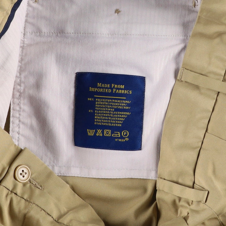 Ralph Lauren POLO RALPH LAUREN shorts, men's size W31 (approx.) polyester Beige type Vintage Second Hand