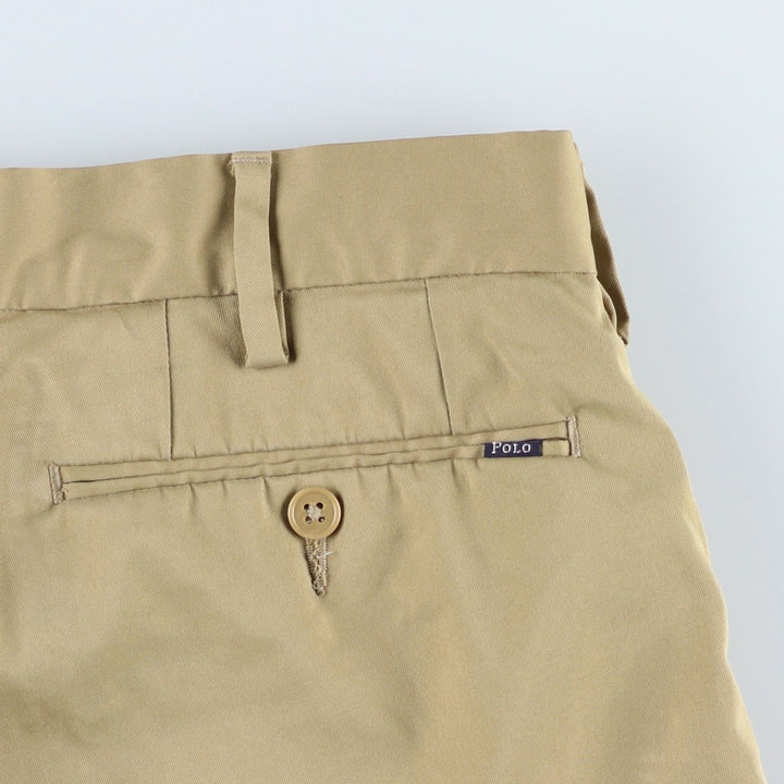 Ralph Lauren POLO RALPH LAUREN shorts, men's size W31 (approx.) polyester Beige type Vintage Second Hand