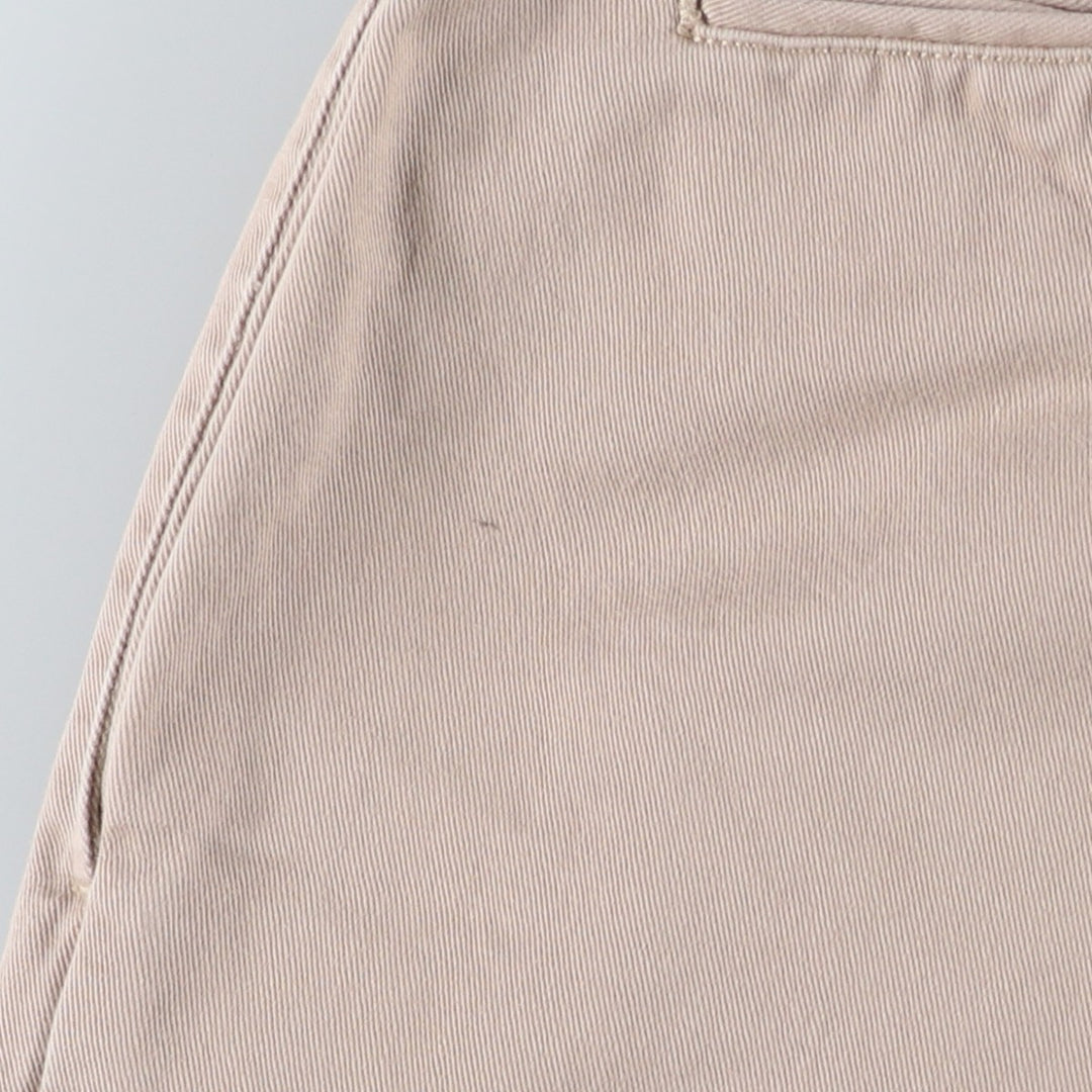 Ralph Lauren POLO by Ralph Lauren Two-Pleat Chino Shorts, Men's Size W33 (approx.) cotton Beige type Vintage Second Hand
