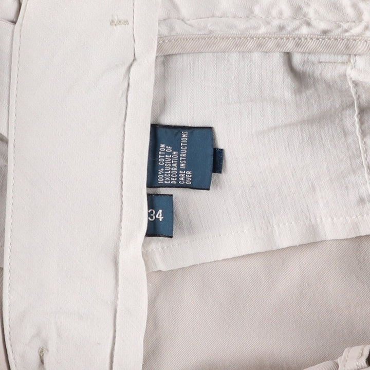 Ralph Lauren POLO by Ralph Lauren Chino Shorts, Shorts, Men's, W34 equivalent cotton Beige type Vintage Second Hand