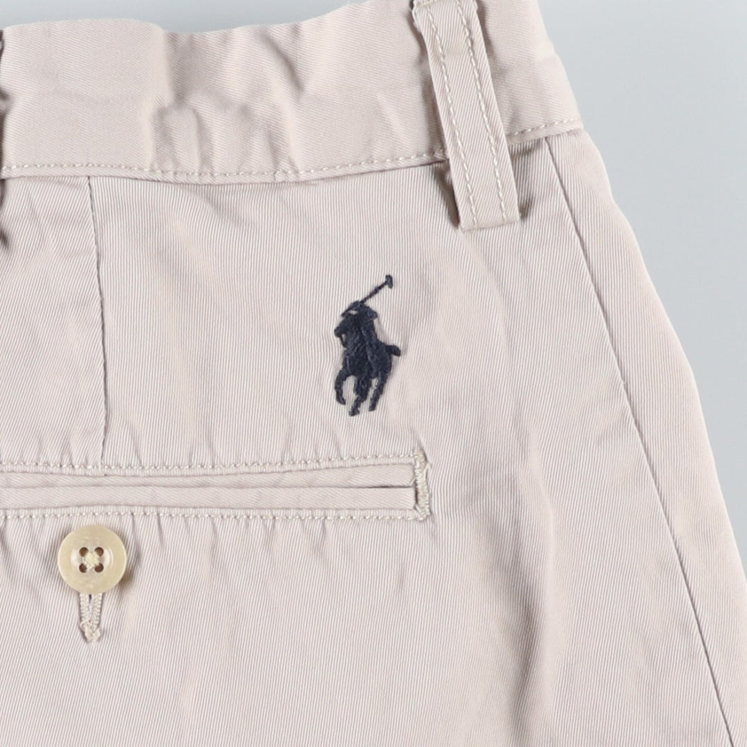 Ralph Lauren POLO by Ralph Lauren Chino Shorts, Shorts, Men's, W34 equivalent cotton Beige type Vintage Second Hand