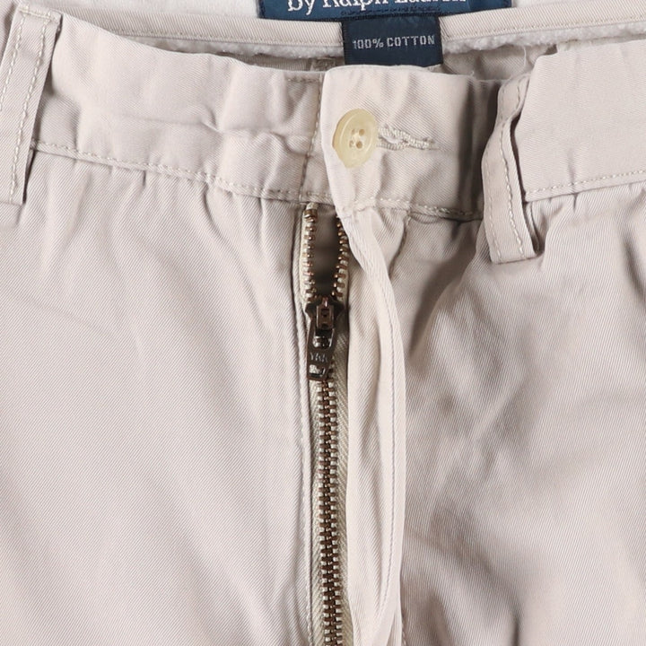 Ralph Lauren POLO by Ralph Lauren Chino Shorts, Shorts, Men's, W34 equivalent cotton Beige type Vintage Second Hand