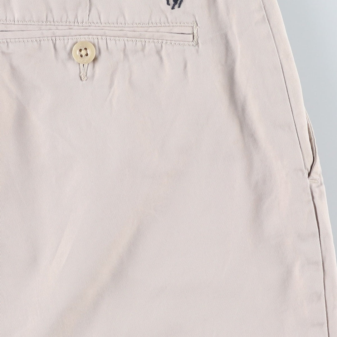Ralph Lauren POLO by Ralph Lauren Chino Shorts, Shorts, Men's, W34 equivalent cotton Beige type Vintage Second Hand