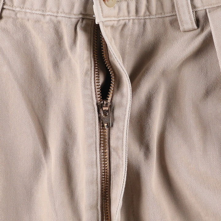 Ralph Lauren POLO RALPH LAUREN Two-pleat Chino Shorts Shorts Men's W34 equivalent cotton Beige type Vintage Second Hand