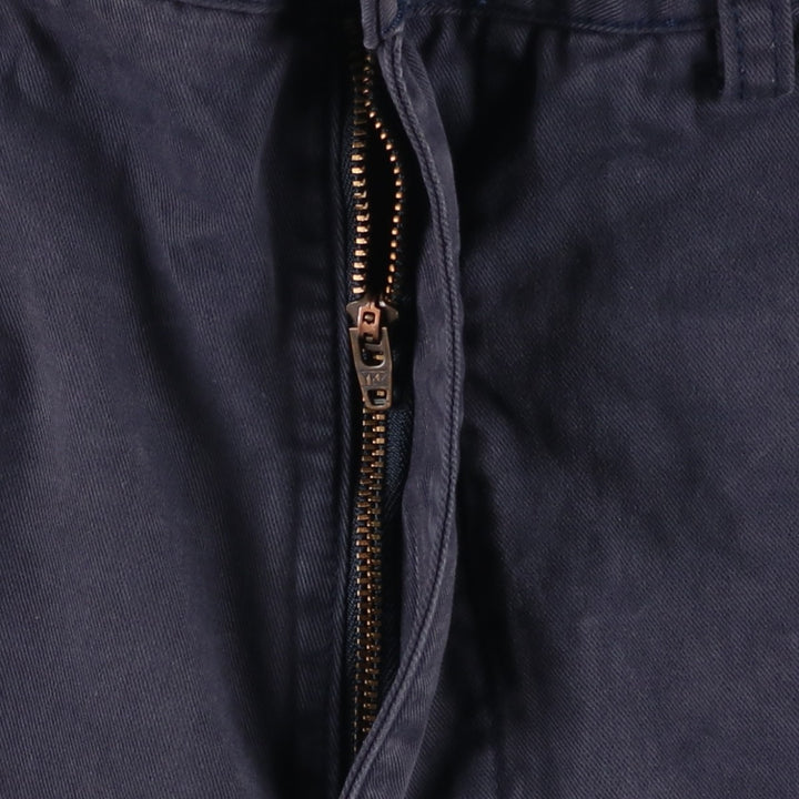 Ralph Lauren POLO RALPH LAUREN Chino Shorts Shorts Men's W30 equivalent cotton navy blue type Vintage Second Hand