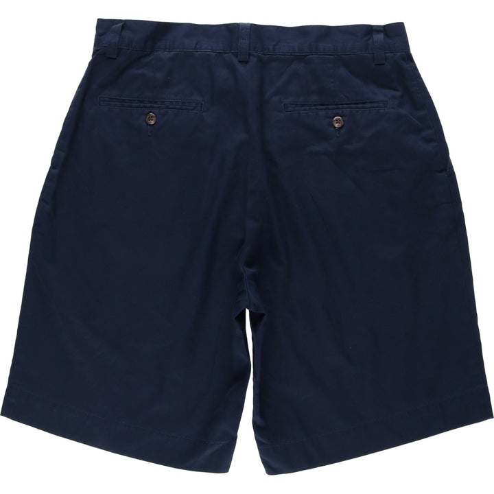 Ralph Lauren POLO by Ralph Lauren Chino Shorts Short Pants Men's W32 equivalent cotton navy blue type Vintage Second Hand