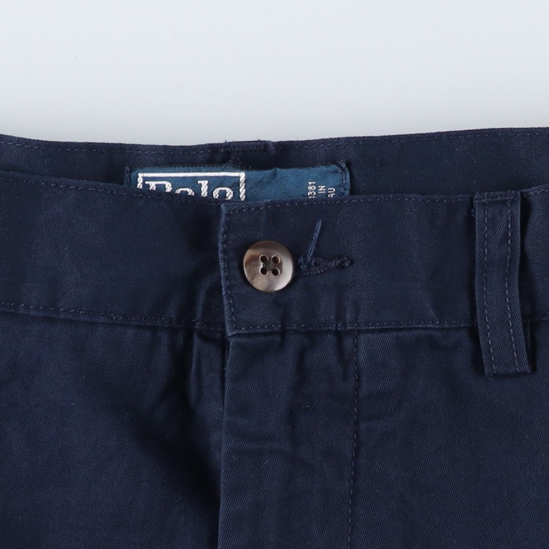 Ralph Lauren POLO by Ralph Lauren Chino Shorts Short Pants Men's W32 equivalent cotton navy blue type Vintage Second Hand
