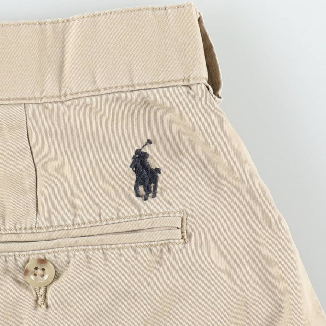 Ralph Lauren POLO by Ralph Lauren PROSPECT SHORT Chino shorts Short pants Men's w35 equivalent cotton Beige type Vintage Second Hand