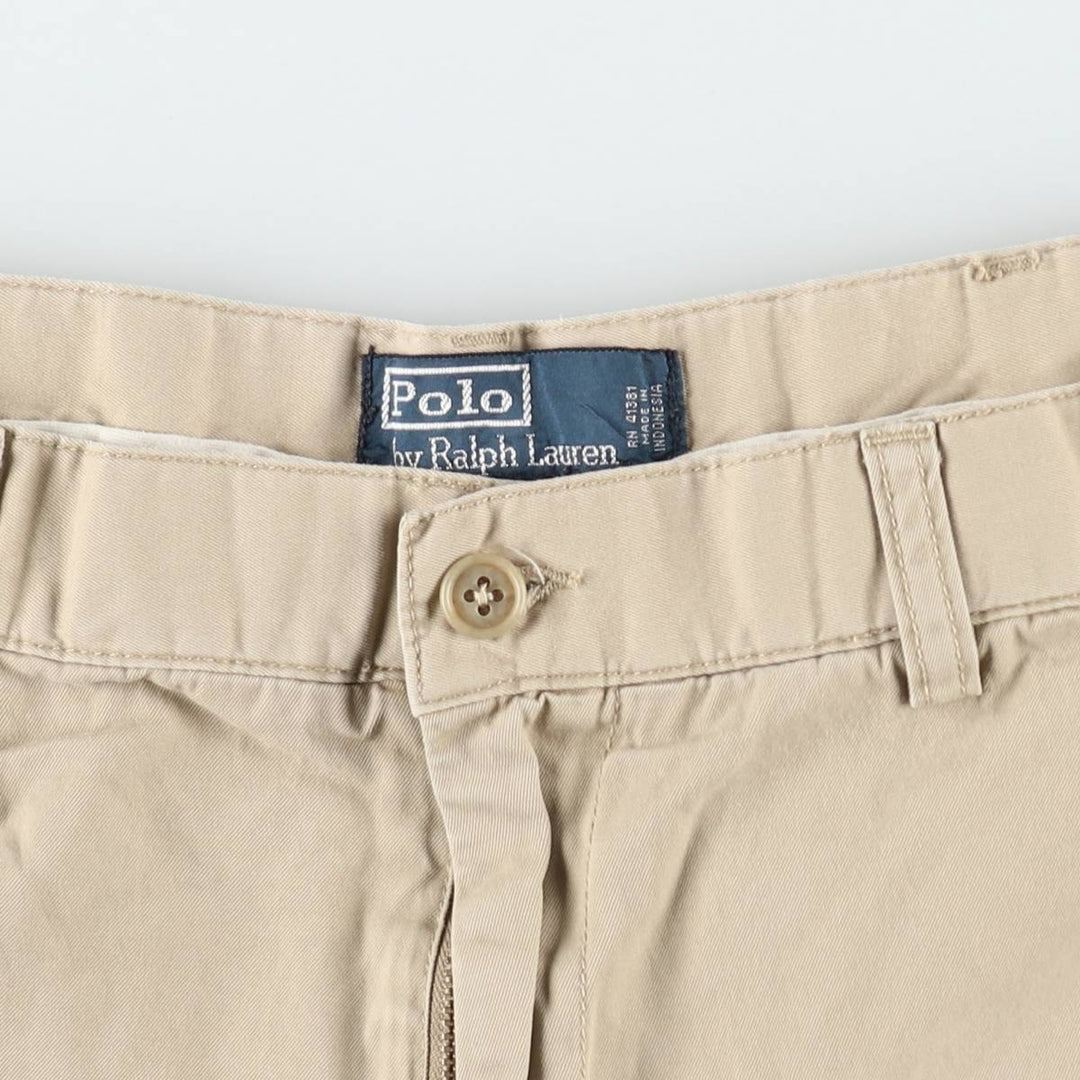 Ralph Lauren POLO by Ralph Lauren PROSPECT SHORT Chino shorts Short pants Men's w35 equivalent cotton Beige type Vintage Second Hand