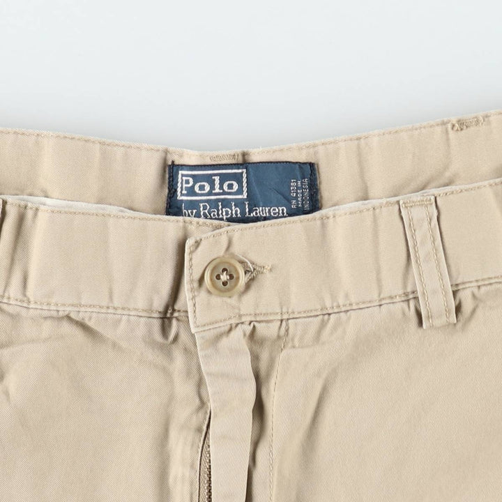 Ralph Lauren POLO by Ralph Lauren PROSPECT SHORT Chino shorts Short pants Men's w35 equivalent cotton Beige type Vintage Second Hand