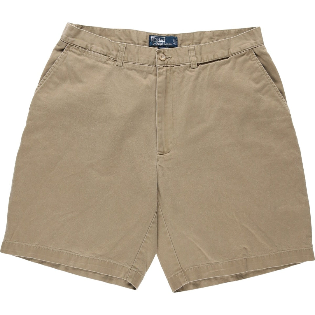 Ralph Lauren POLO by Ralph Lauren PROSPECT SHORT Chino shorts Short pants Men's w35 equivalent cotton Beige type Vintage Second Hand