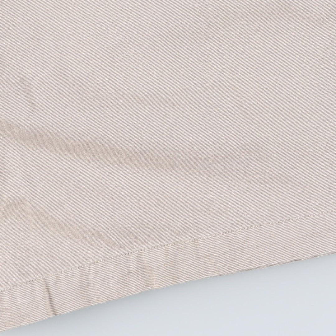 Ralph Lauren POLO by Ralph Lauren ANDREW SHORT Two-pleat chino shorts, short pants, men's size W33 cotton pale white type Vintage Second Hand