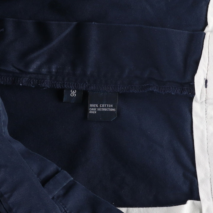 Ralph Lauren POLO by Ralph Lauren Chino Shorts Shorts Men's W36 cotton navy blue type Vintage Second Hand