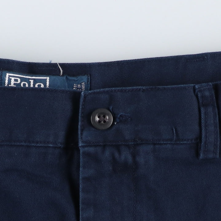Ralph Lauren POLO by Ralph Lauren PROSPECT SHORT Chino shorts Short pants Men's w36 equivalent cotton navy blue type Vintage Second Hand