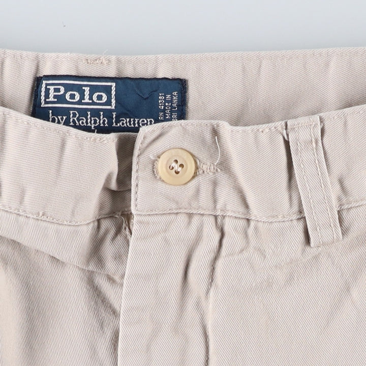 Ralph Lauren POLO by Ralph Lauren PROSPECT SHORT Chino shorts Short pants Men's W34 equivalent cotton Beige type Vintage Second Hand