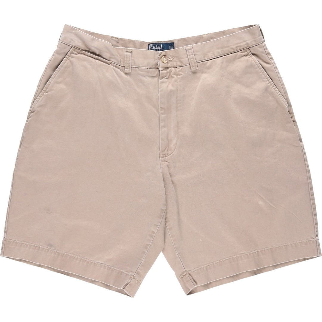Ralph Lauren POLO by Ralph Lauren PROSPECT SHORT Chino shorts Short pants Men's w35 equivalent cotton Beige type Vintage Second Hand