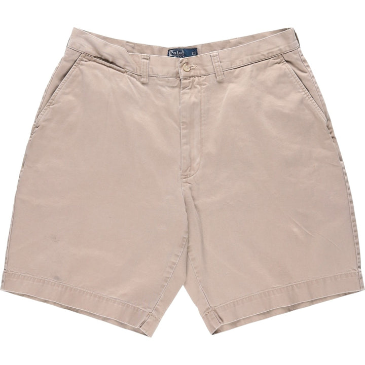 Ralph Lauren POLO by Ralph Lauren PROSPECT SHORT Chino shorts Short pants Men's w35 equivalent cotton Beige type Vintage Second Hand