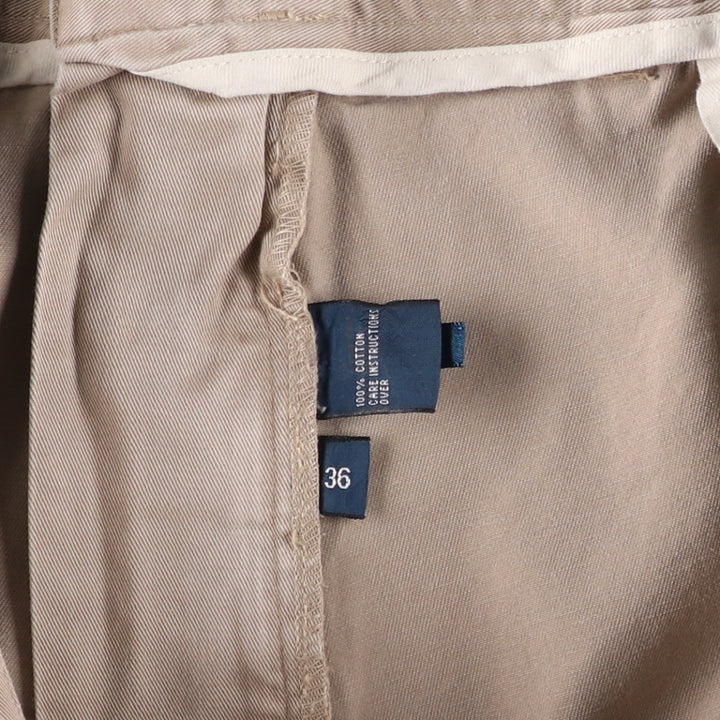 Ralph Lauren POLO by Ralph Lauren PROSPECT SHORT Chino shorts Short pants Men's w35 equivalent cotton Beige type Vintage Second Hand