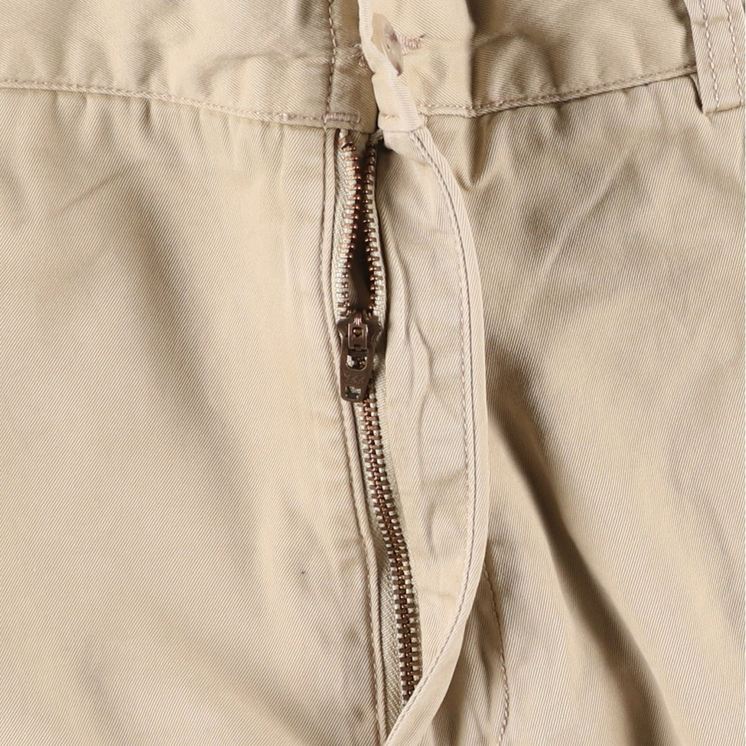 Ralph Lauren POLO by Ralph Lauren Chino Shorts, Men's Size W36 cotton Beige type Vintage Second Hand