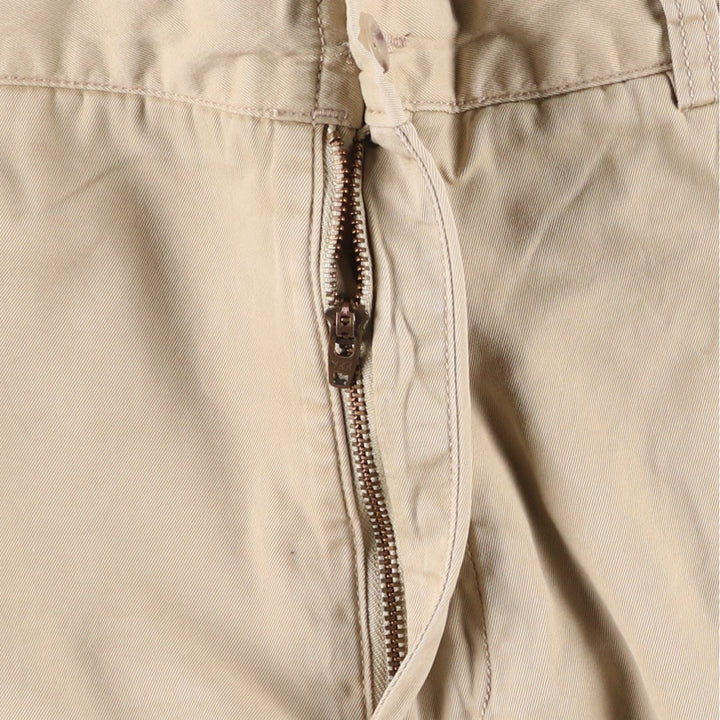 Ralph Lauren POLO by Ralph Lauren Chino Shorts, Men's Size W36 cotton Beige type Vintage Second Hand