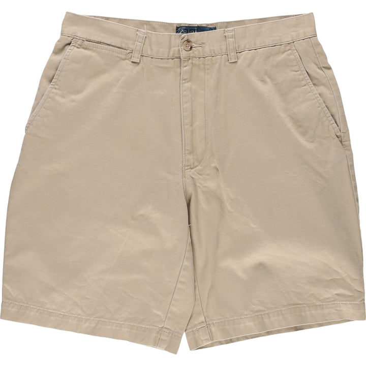Ralph Lauren POLO by Ralph Lauren PROSPECT SHORT Chino shorts Short pants Men's W31 equivalent cotton Beige type Vintage Second Hand