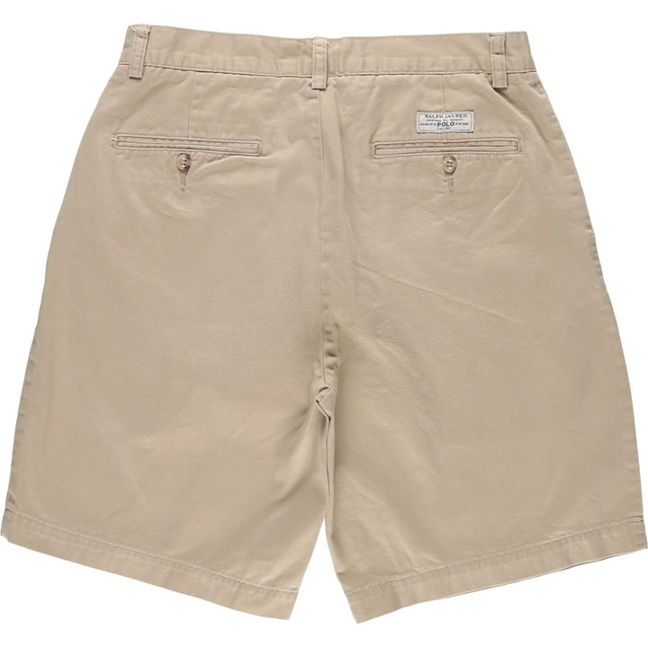 Ralph Lauren POLO by Ralph Lauren PROSPECT SHORT Chino shorts Short pants Men's W31 equivalent cotton Beige type Vintage Second Hand